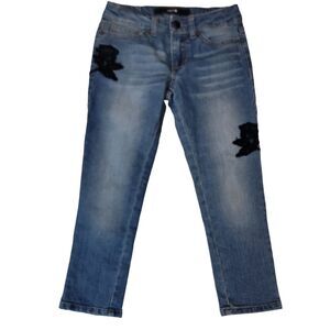 JOE'S JEANS The Icon Floral Embroidered Denim Jeans size 7